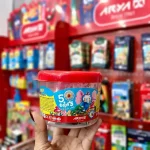 خمیر بازی 10 رنگ آریا مدل سطلی - تصویر 2